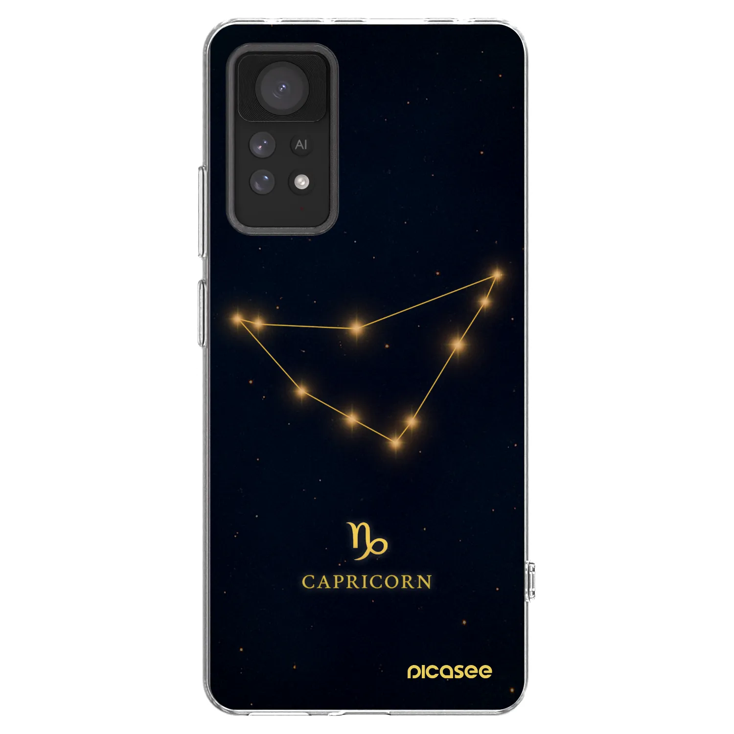 Picasee silikonski prozorni ovitek za Xiaomi Redmi Note 11 Pro - CAPRICORN