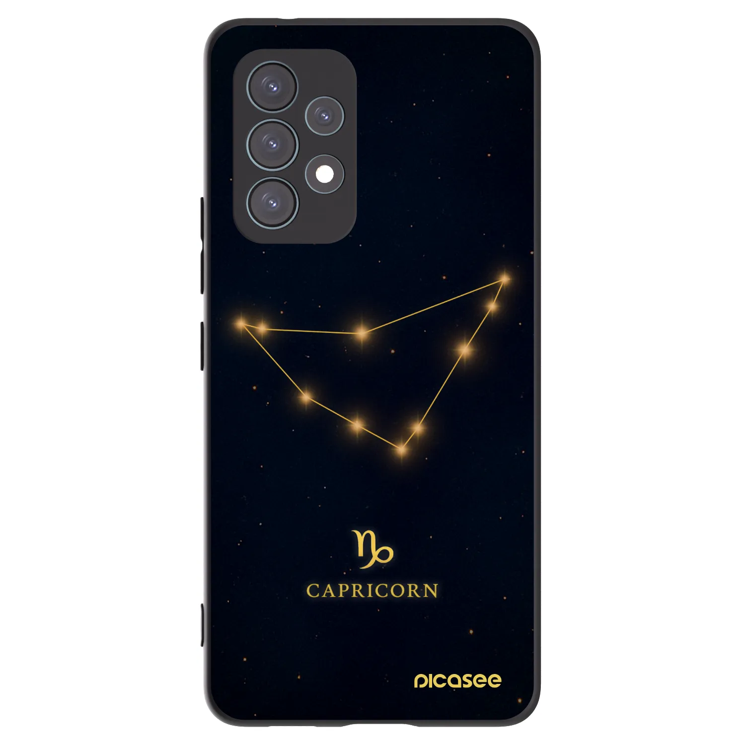 Picasee silikonski črni ovitek za Samsung Galaxy A53 5G A536 - CAPRICORN