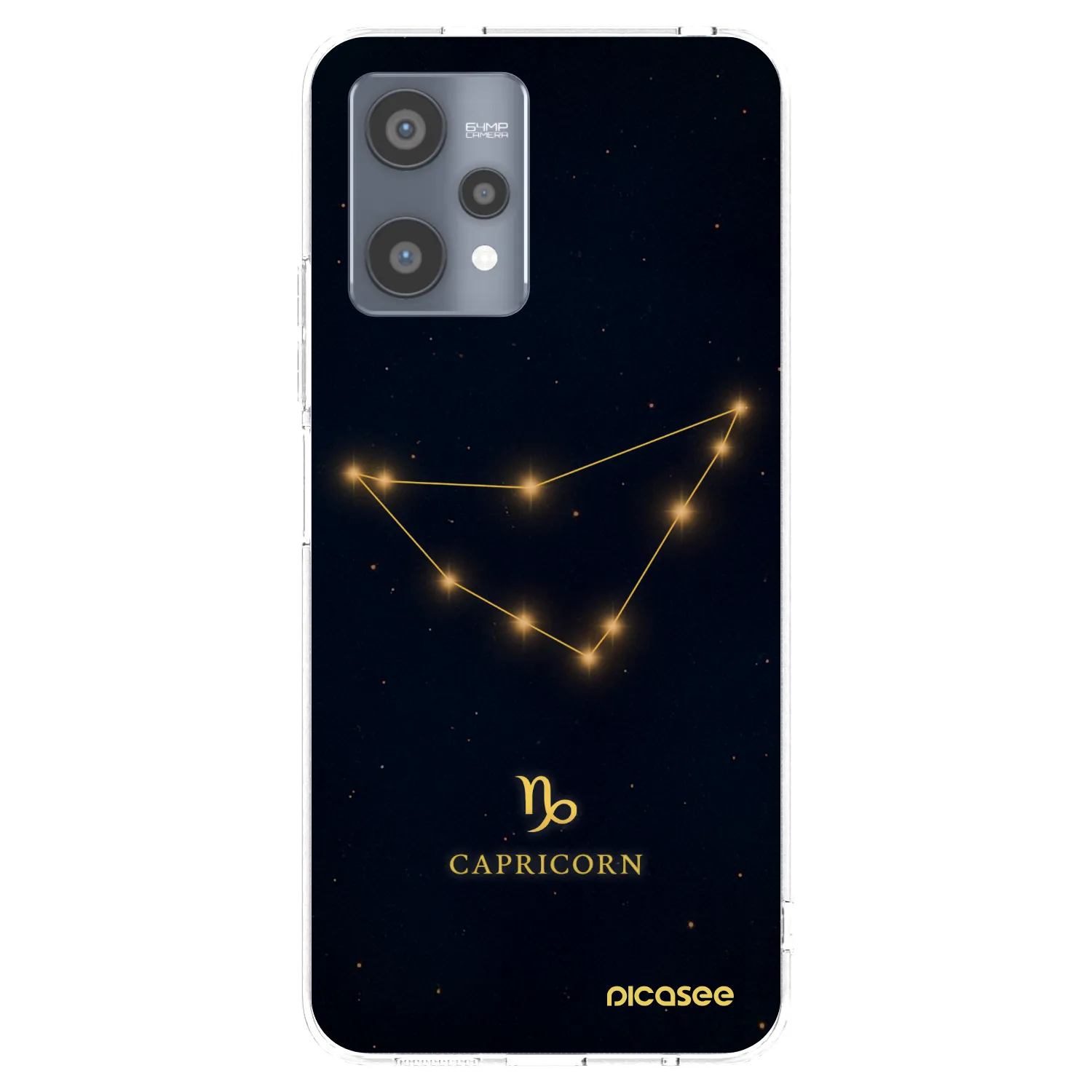Picasee silikonski prozorni ovitek za Realme 9 Pro 5G - CAPRICORN