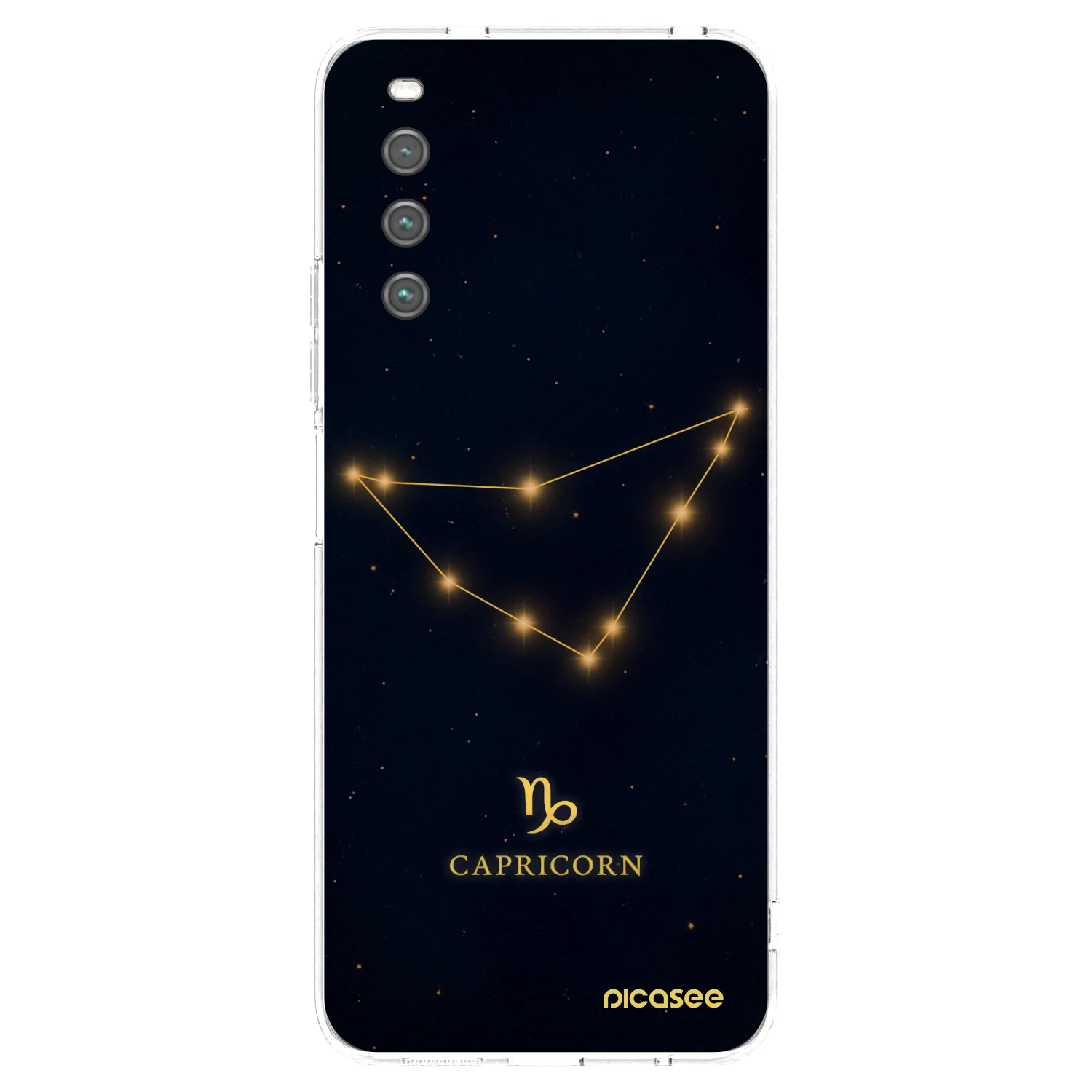 Picasee silikonski prozorni ovitek za Sony Xperia 10 IV 5G - CAPRICORN