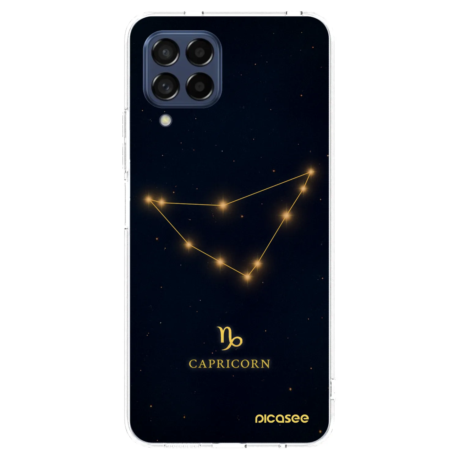 Picasee silikonski prozorni ovitek za Samsung Galaxy M53 5G - CAPRICORN