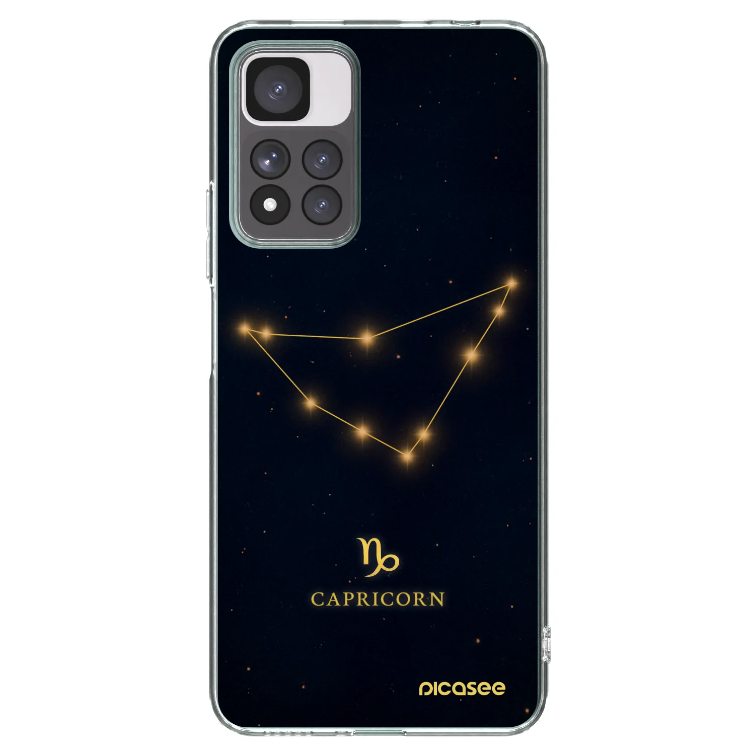 Picasee silikonski prozorni ovitek za Xiaomi Redmi Note 11 Pro+ 5G - CAPRICORN