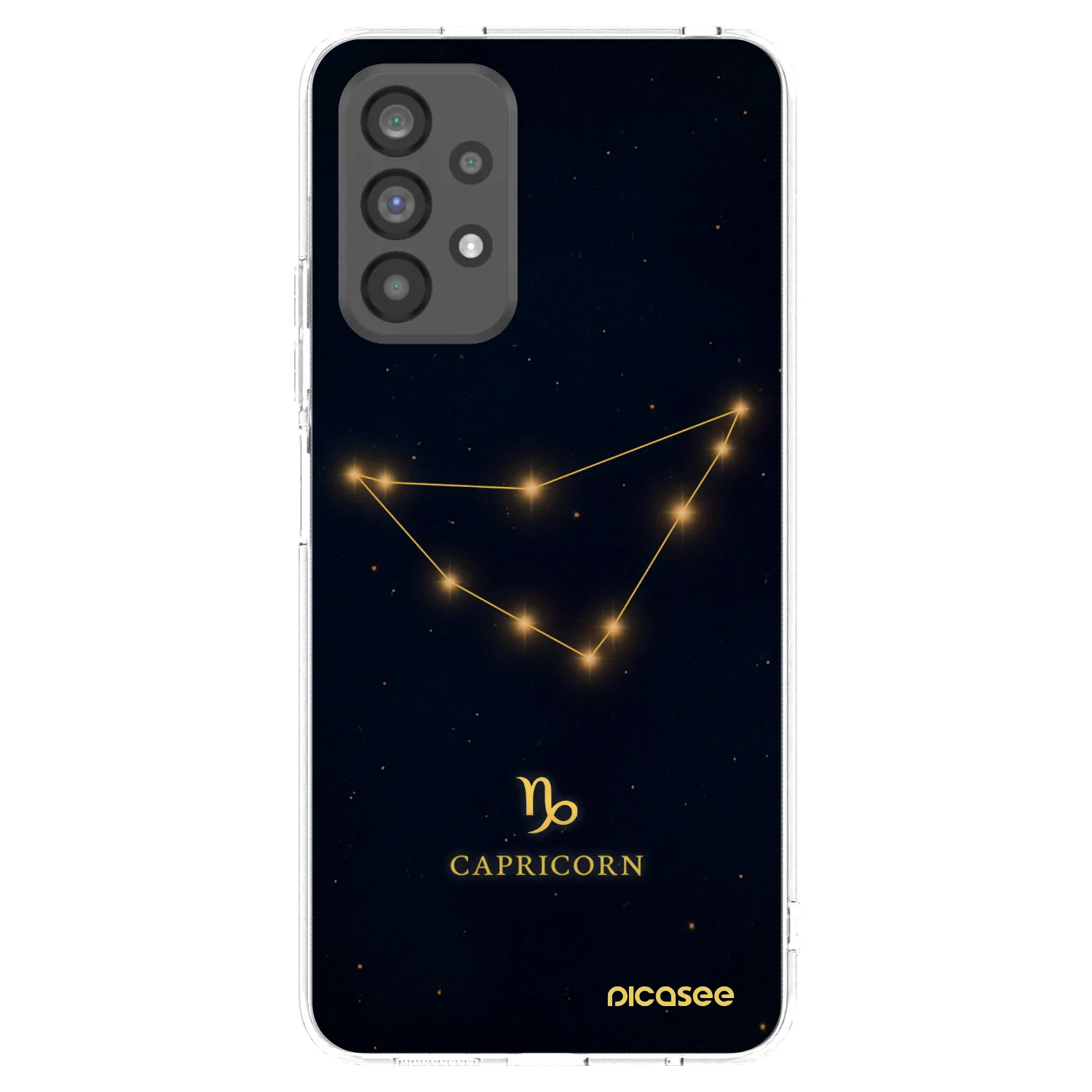 Picasee silikonski prozorni ovitek za Samsung Galaxy A73 5G - CAPRICORN