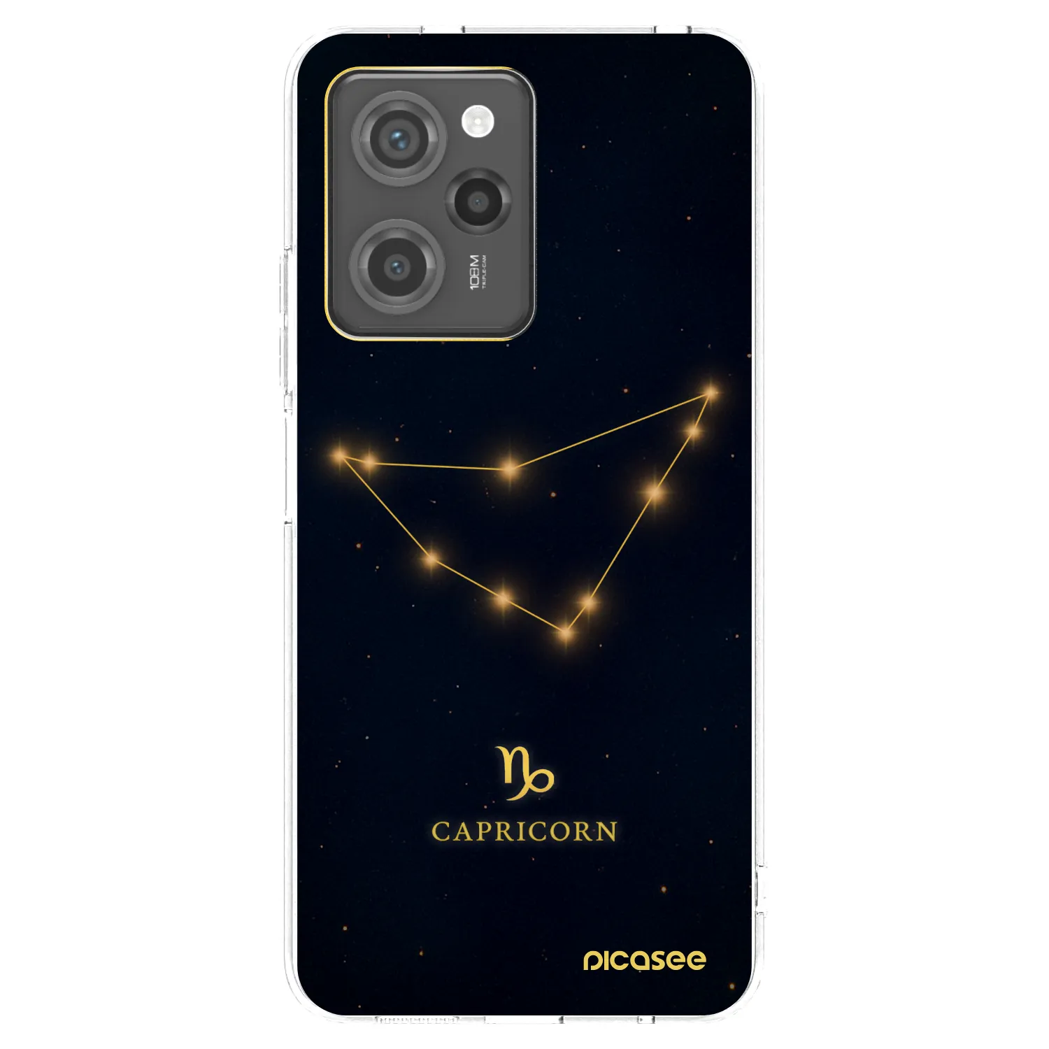 Picasee silikonski prozorni ovitek za Xiaomi Poco X5 Pro - CAPRICORN