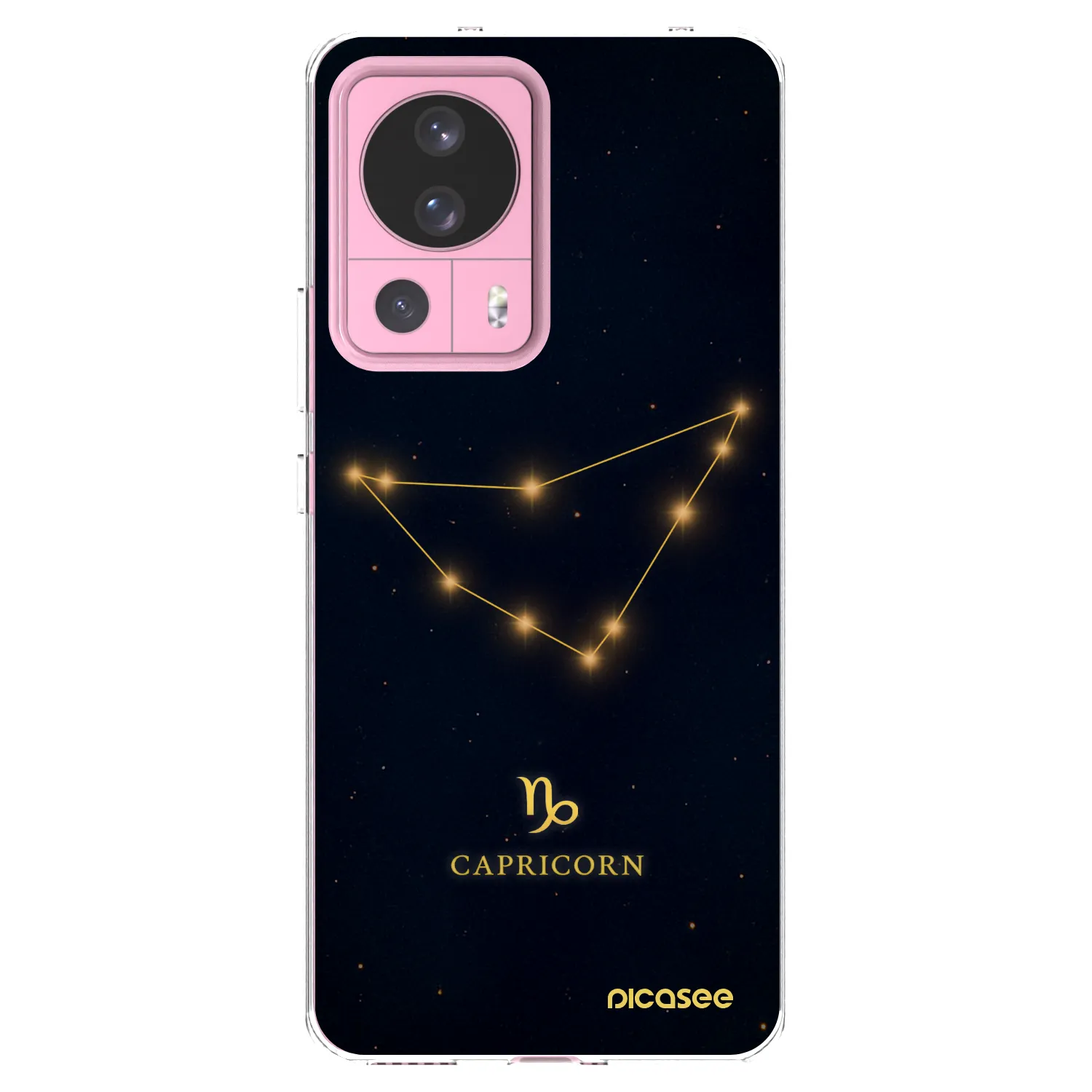 Picasee silikonski prozorni ovitek za Xiaomi 13 Lite - CAPRICORN