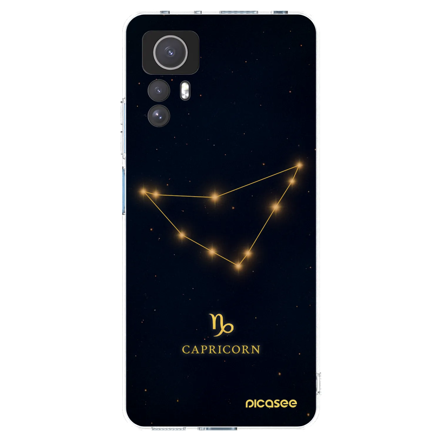 Picasee silikonski prozorni ovitek za Xiaomi Redmi Note 12S - CAPRICORN