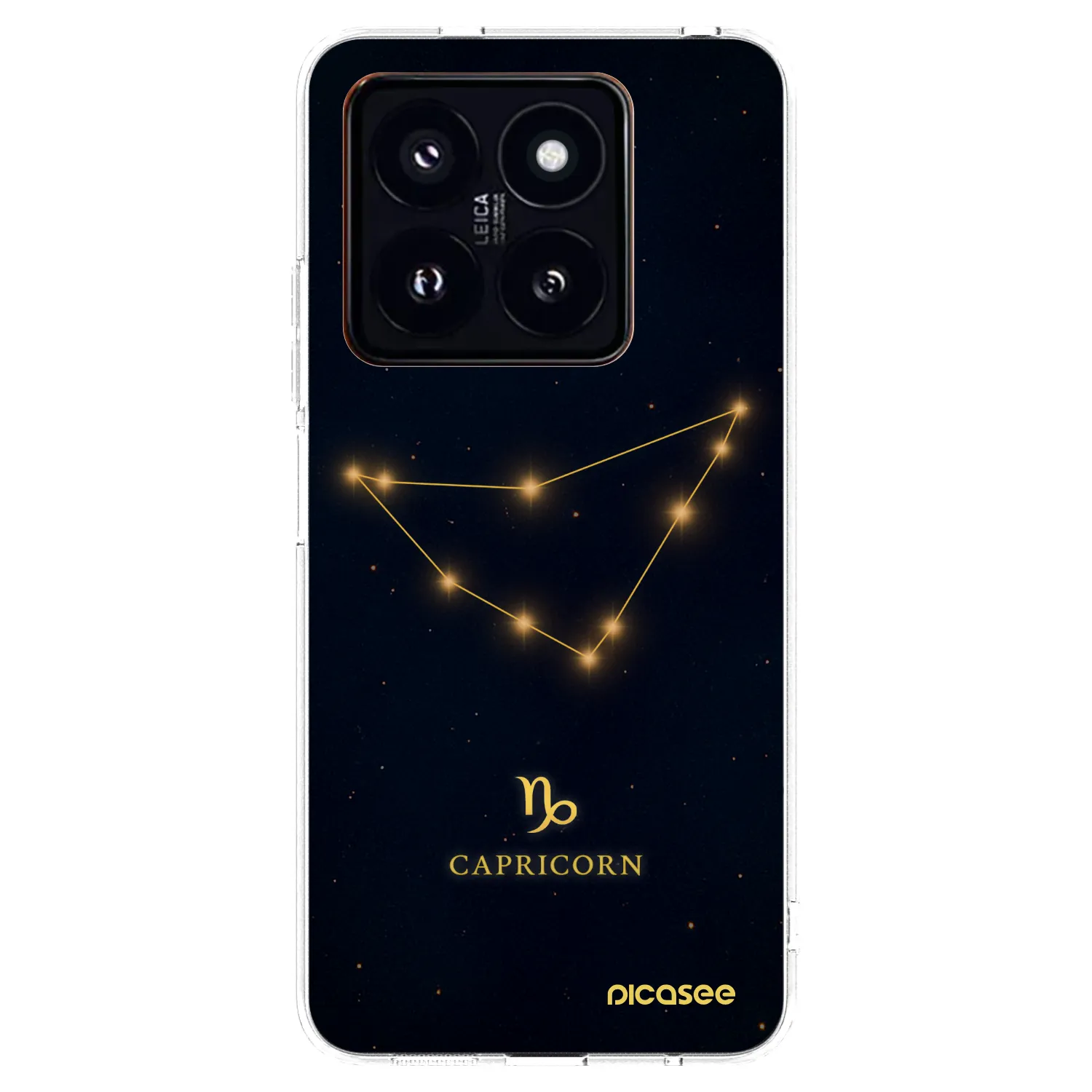 Picasee silikonski prozorni ovitek za Xiaomi 14 Pro - CAPRICORN