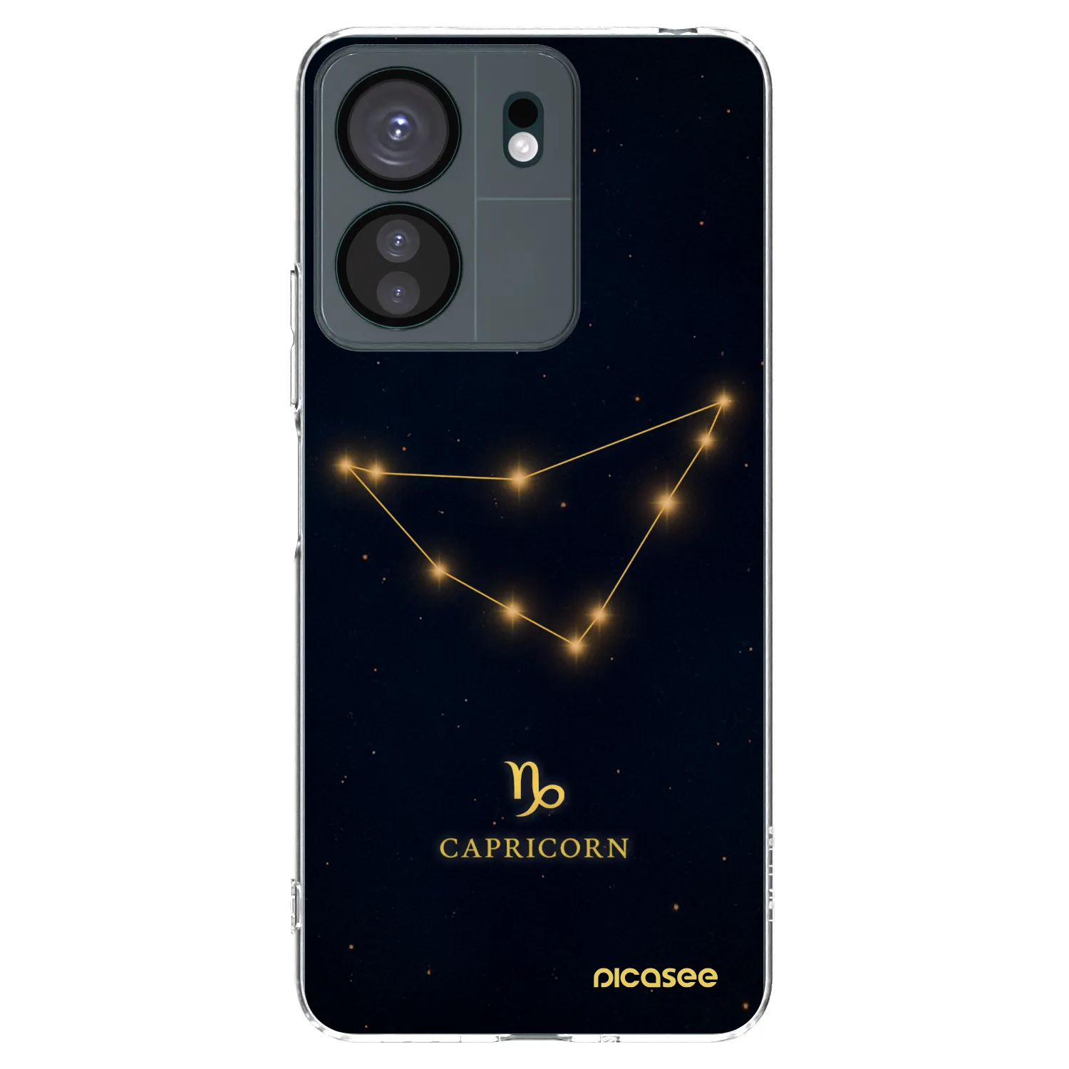 Picasee silikonski prozorni ovitek za Xiaomi Redmi 13C 4G - CAPRICORN
