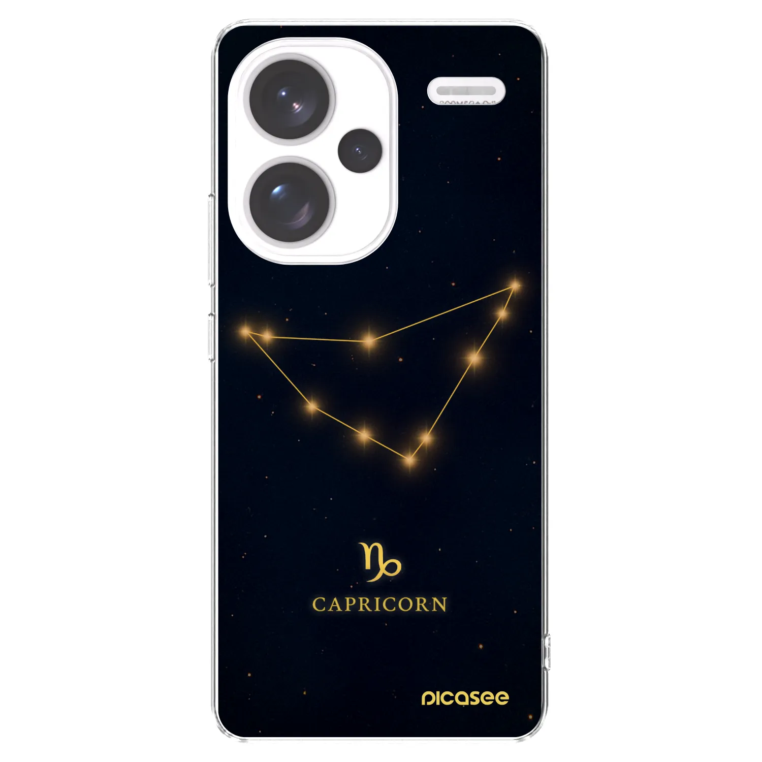 Picasee silikonski prozorni ovitek za Xiaomi Redmi Note 13 Pro+ 5G - CAPRICORN