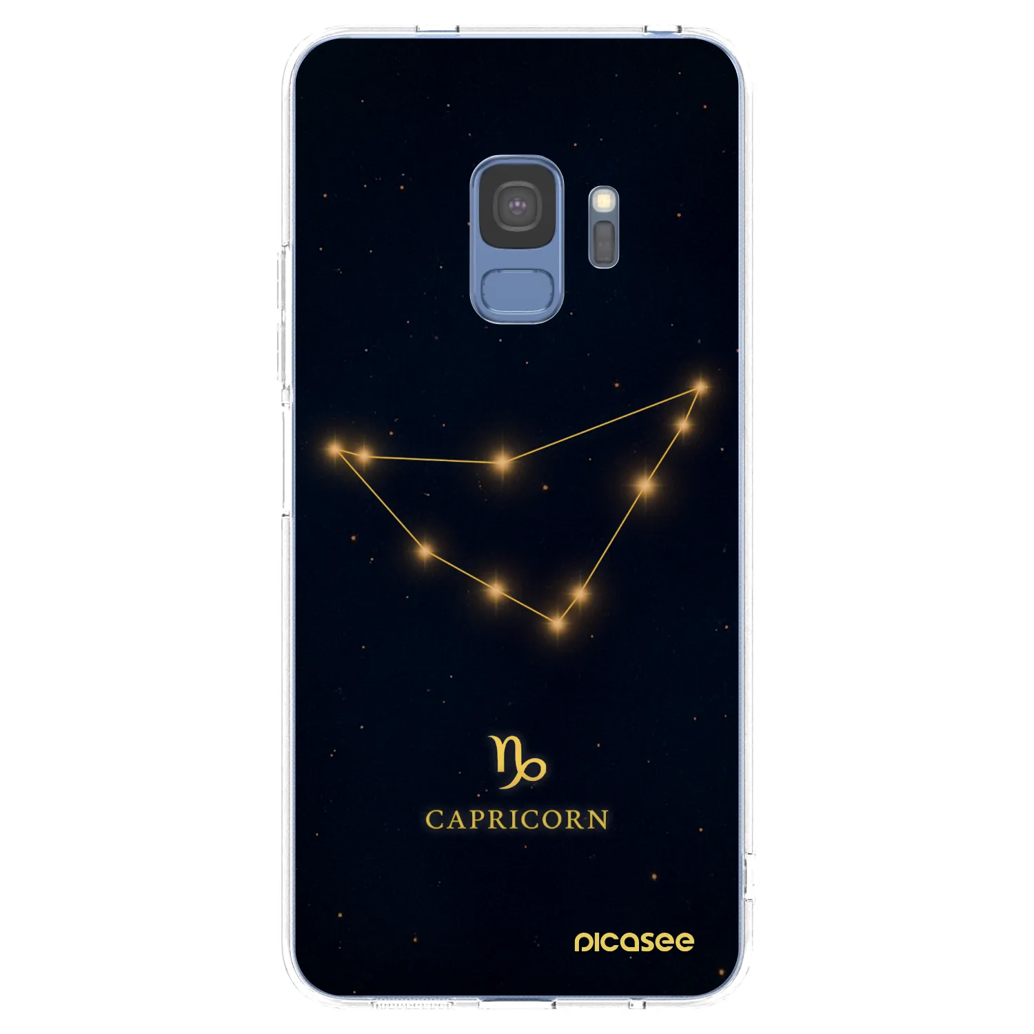 Picasee silikonski prozorni ovitek za Samsung Galaxy S9 G960F - CAPRICORN