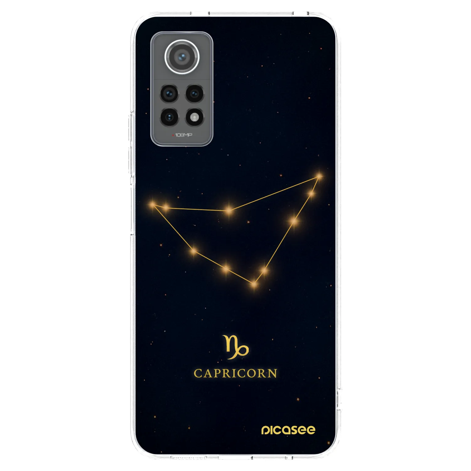 Picasee silikonski prozorni ovitek za Xiaomi Redmi Note 12 Pro 4G - CAPRICORN