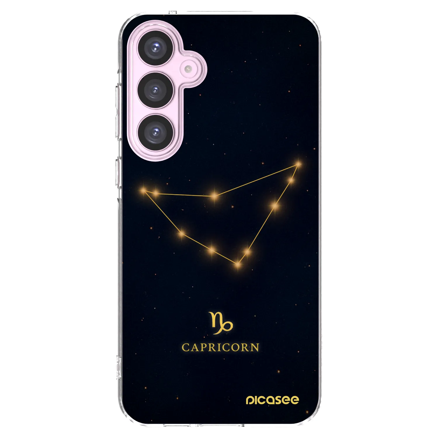 Picasee silikonski prozorni ovitek za Samsung Galaxy A55 5G A556B - CAPRICORN