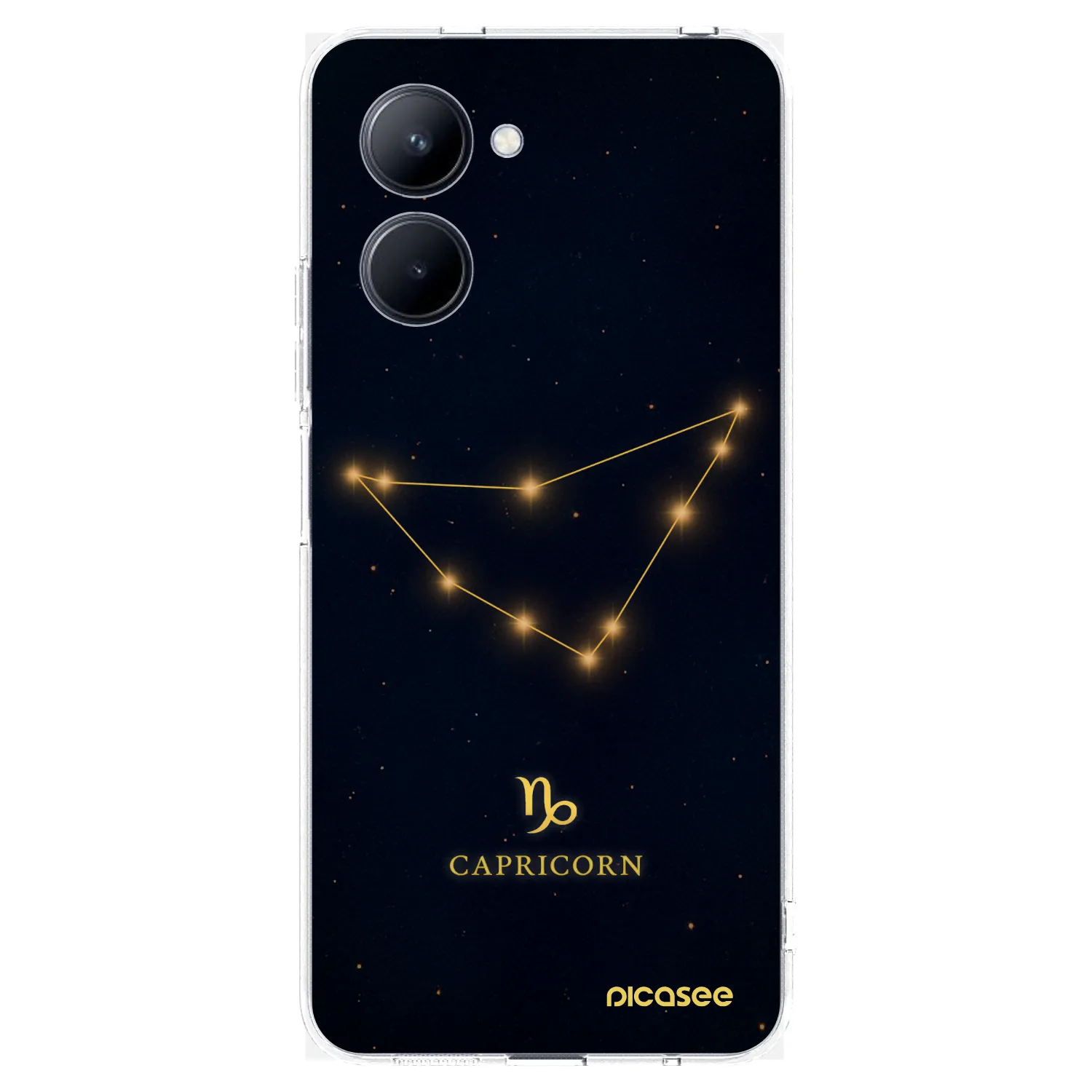 Picasee silikonski prozorni ovitek za Realme C33 (2023) - CAPRICORN