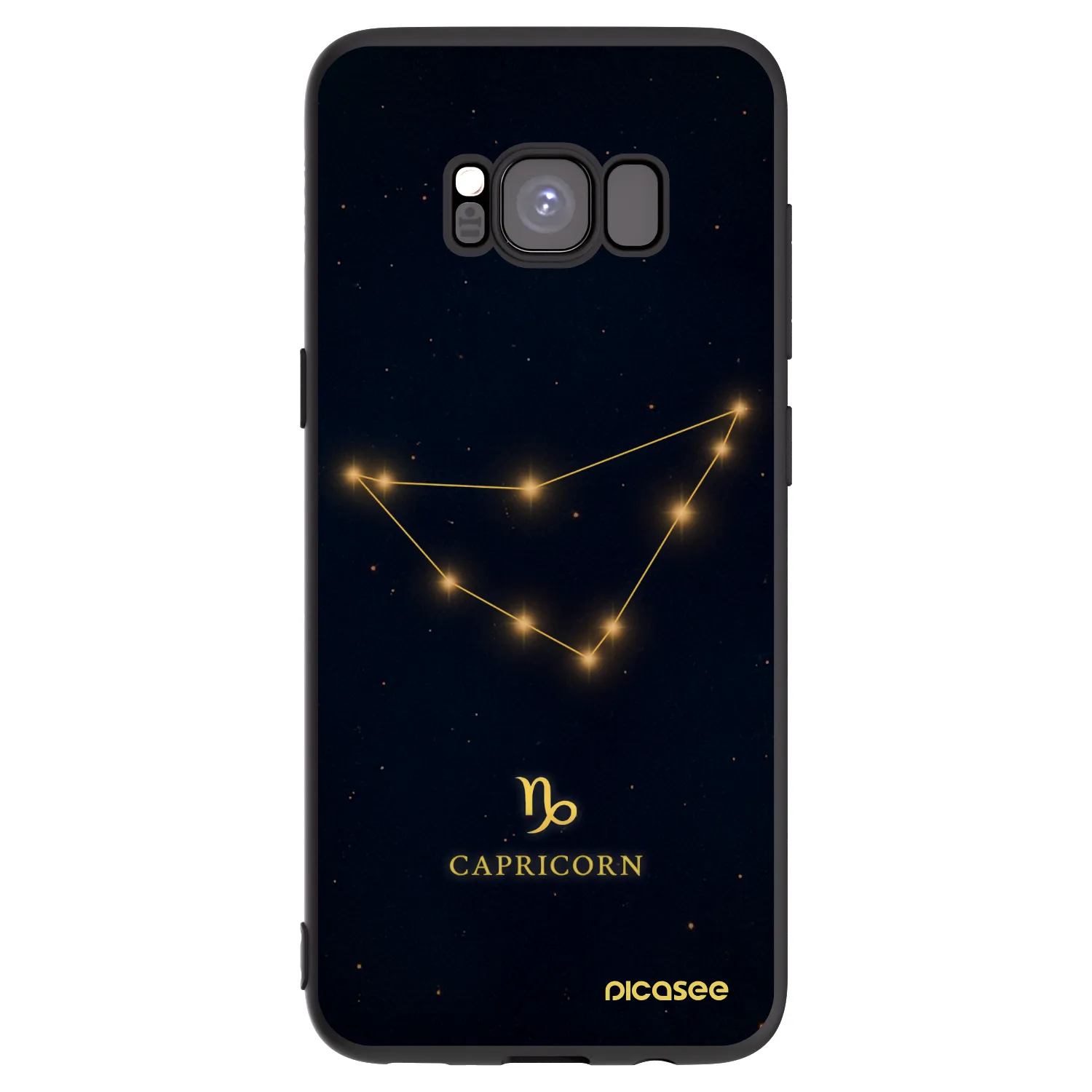 Picasee silikonski črni ovitek za Samsung Galaxy A73 5G - CAPRICORN