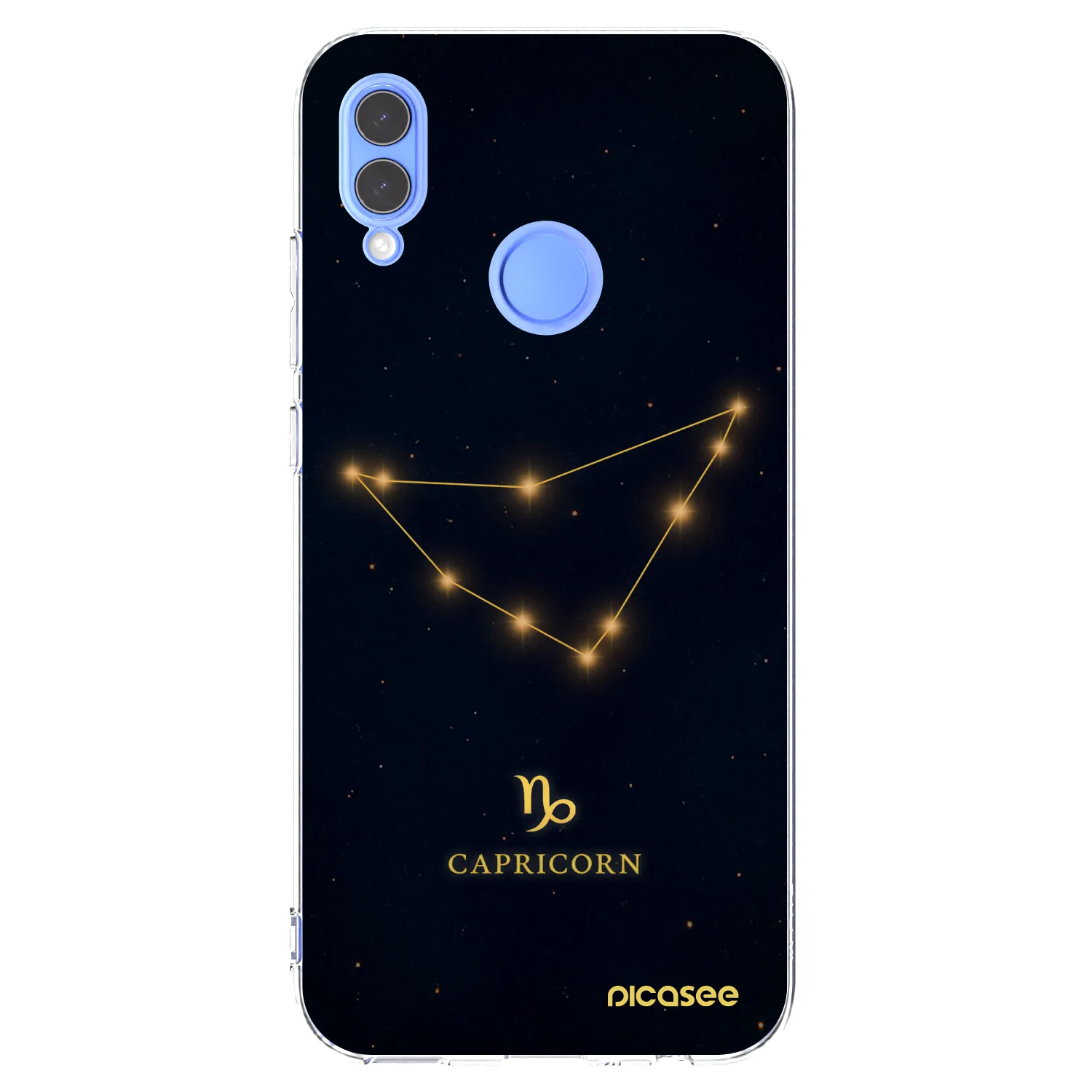 Picasee silikonski prozorni ovitek za Honor 10 Lite - CAPRICORN