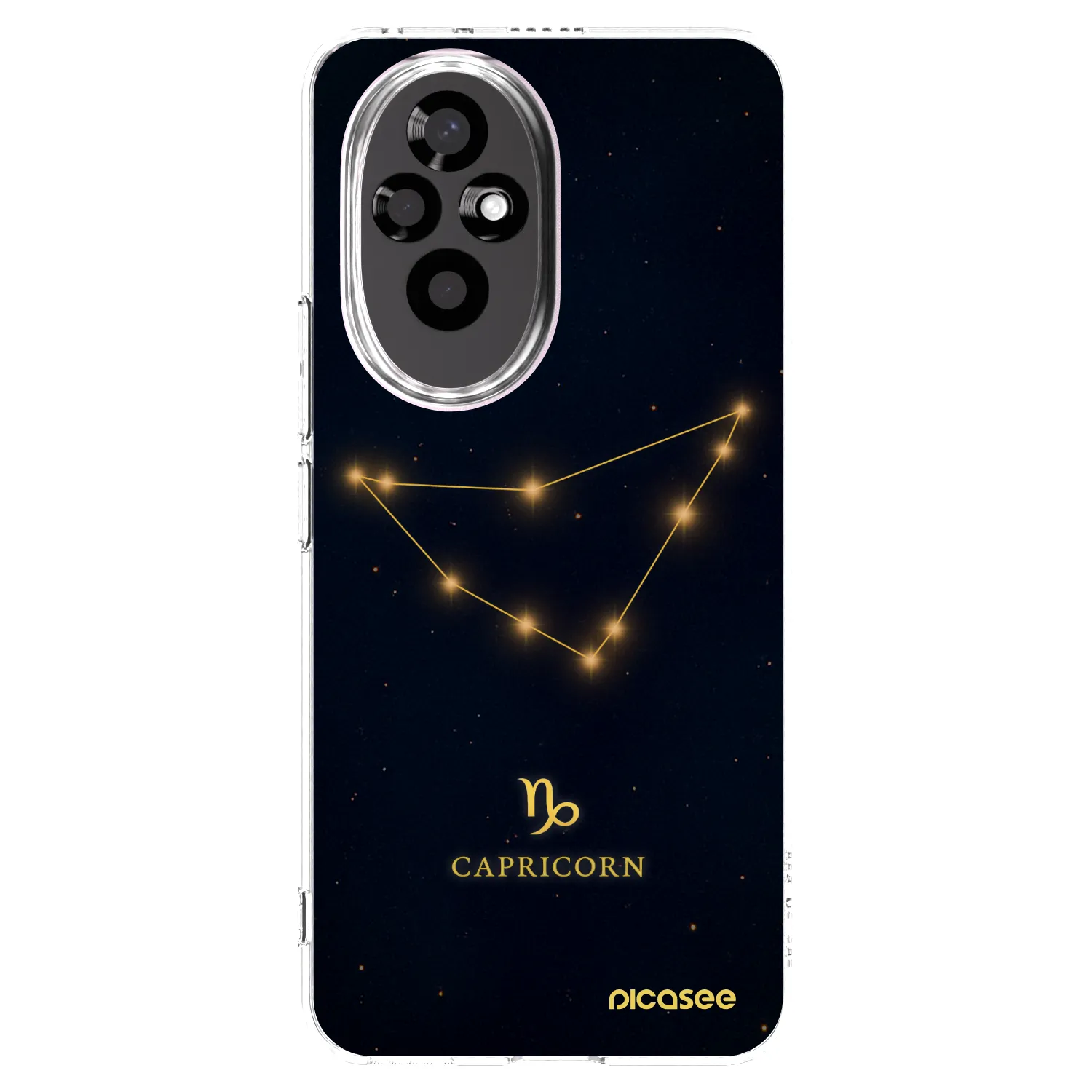 Picasee silikonski prozorni ovitek za Honor 200 Pro 5G - CAPRICORN