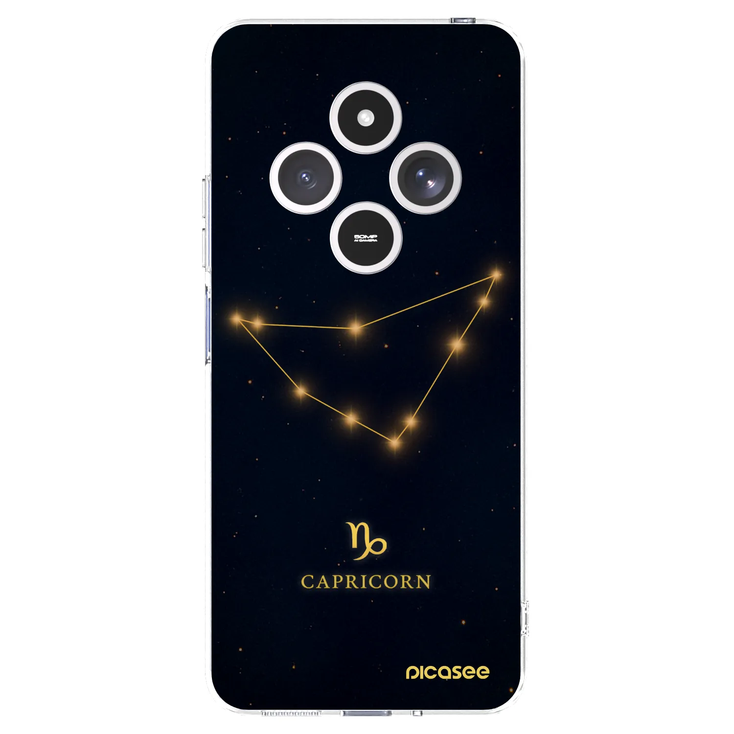 Picasee silikonski prozorni ovitek za Xiaomi Redmi 14C - CAPRICORN