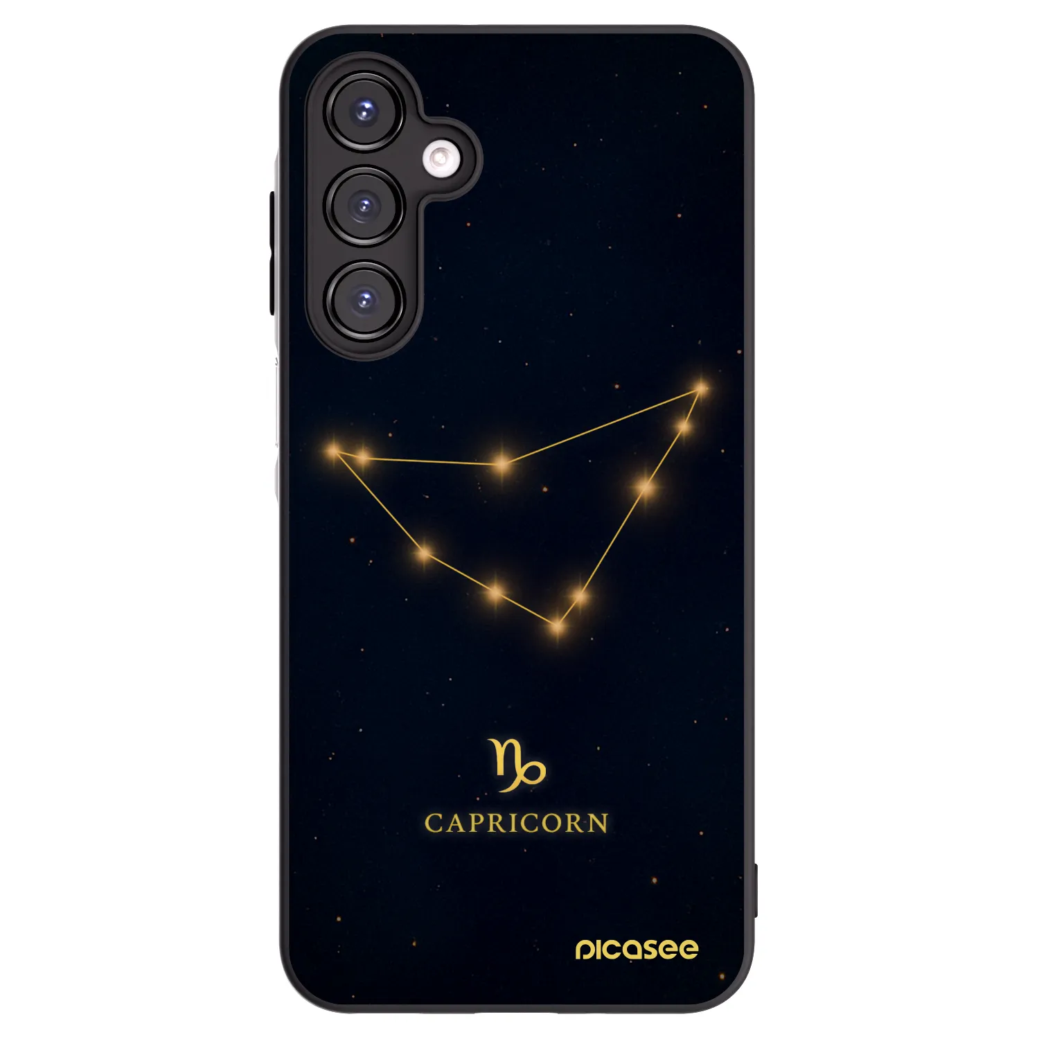 Picasee silikonski črni ovitek za Samsung Galaxy A16 5G - CAPRICORN