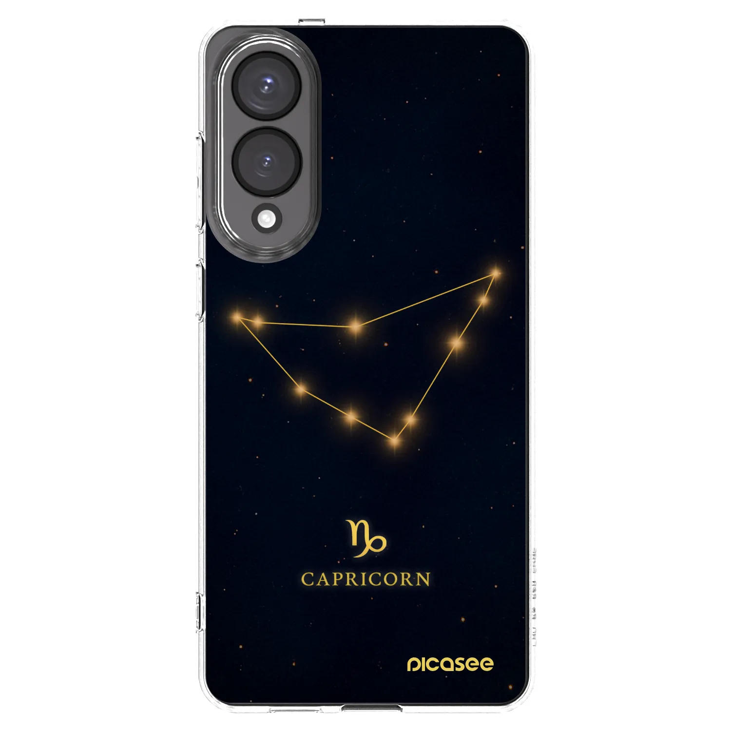 Picasee silikonski prozorni ovitek za Samsung Galaxy S25 Edge 5G - CAPRICORN