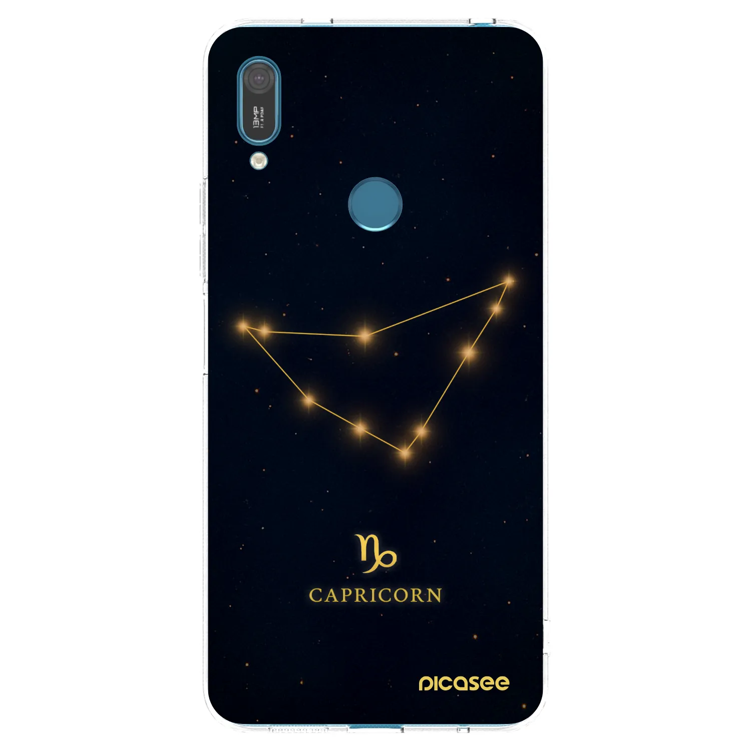Picasee silikonski prozorni ovitek za Huawei Y7 2019 - CAPRICORN