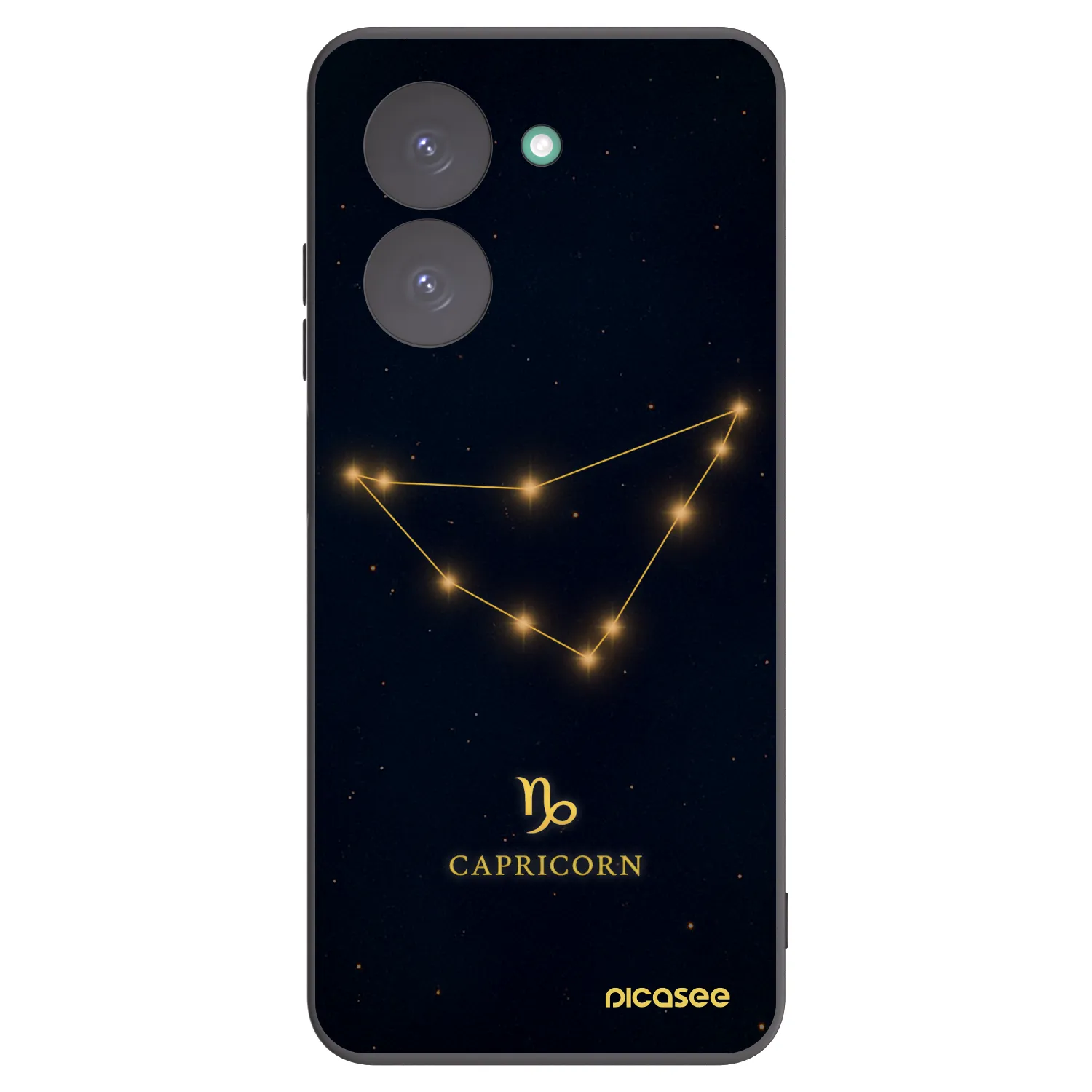 Picasee silikonski črni ovitek za Xiaomi Redmi A5 - CAPRICORN