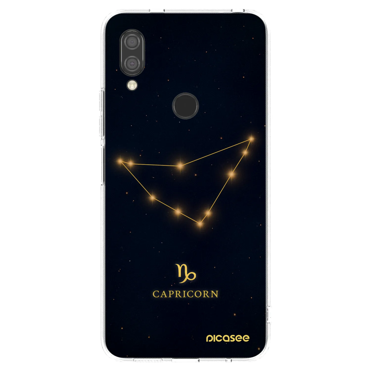 Picasee silikonski prozorni ovitek za Xiaomi Redmi 7 - CAPRICORN