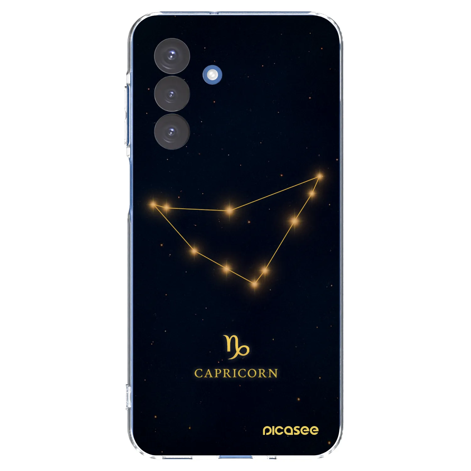 Picasee silikonski prozorni ovitek za Samsung Galaxy A17 5G - CAPRICORN