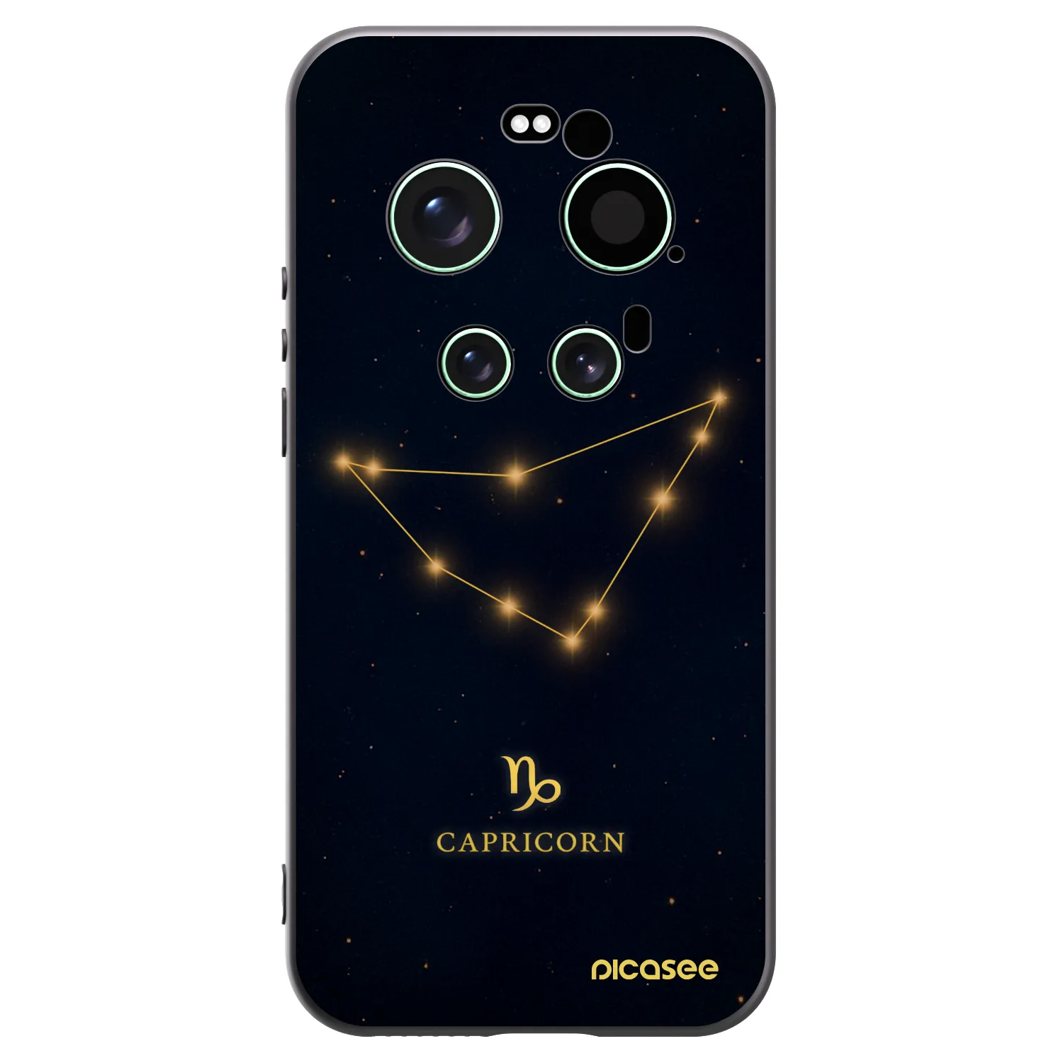 Picasee silikonski črni ovitek za Xiaomi 17 Ultra - CAPRICORN