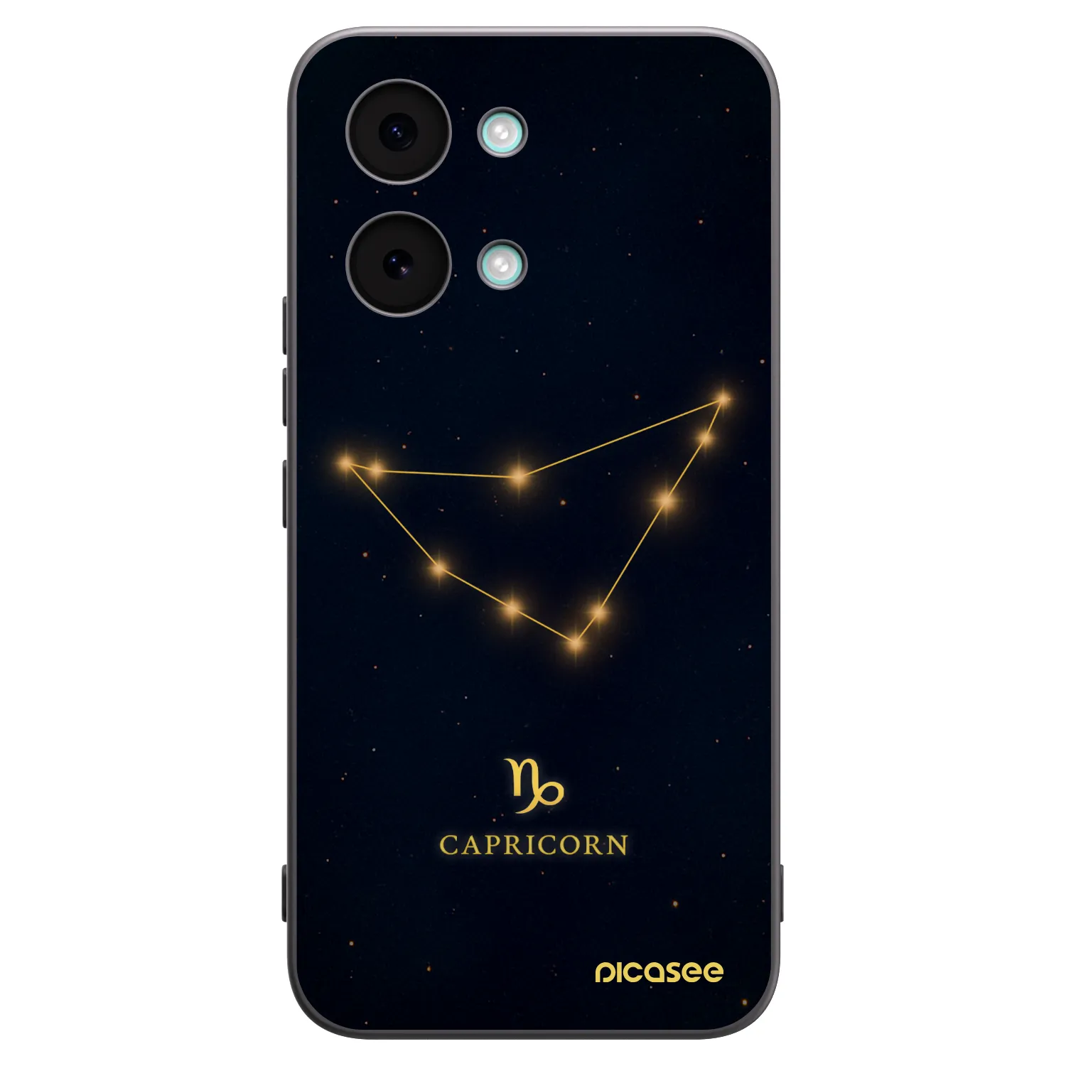 Picasee silikonski črni ovitek za Xiaomi Poco X8 Pro Max - CAPRICORN