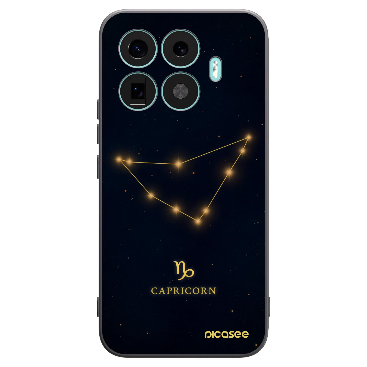 Picasee silikonski črni ovitek za Xiaomi 17T Pro - CAPRICORN