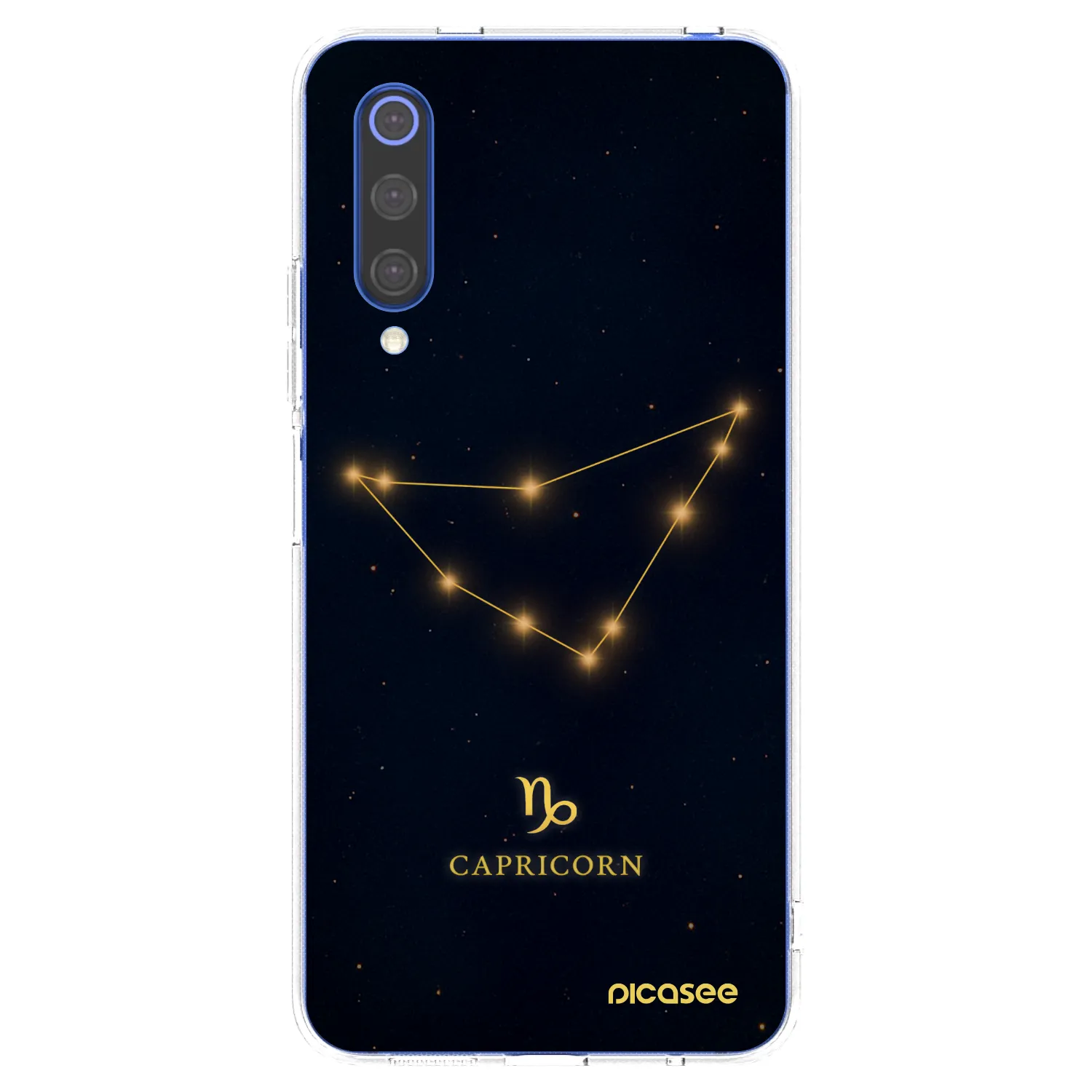 Picasee silikonski prozorni ovitek za Xiaomi Mi 9 SE - CAPRICORN