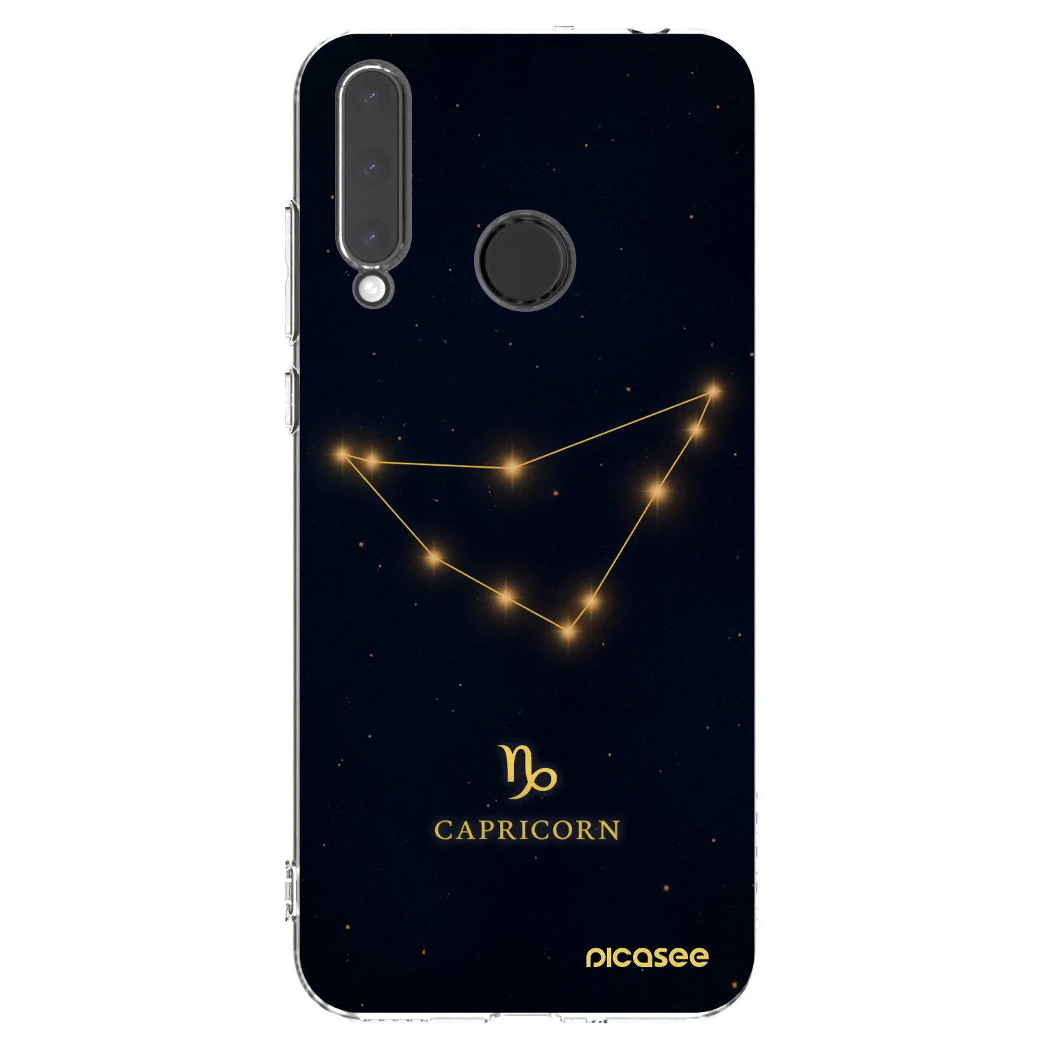 Picasee silikonski prozorni ovitek za Honor 20 Lite - CAPRICORN