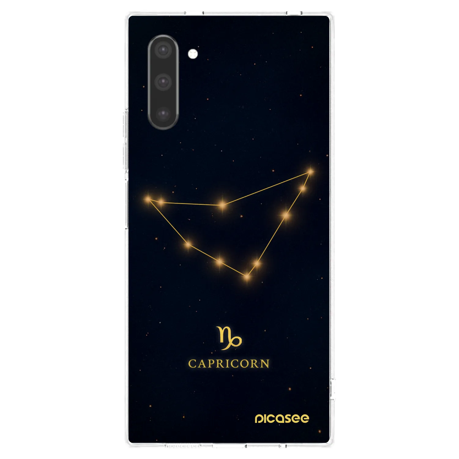 Picasee silikonski prozorni ovitek za Samsung Galaxy Note 10 N970F - CAPRICORN