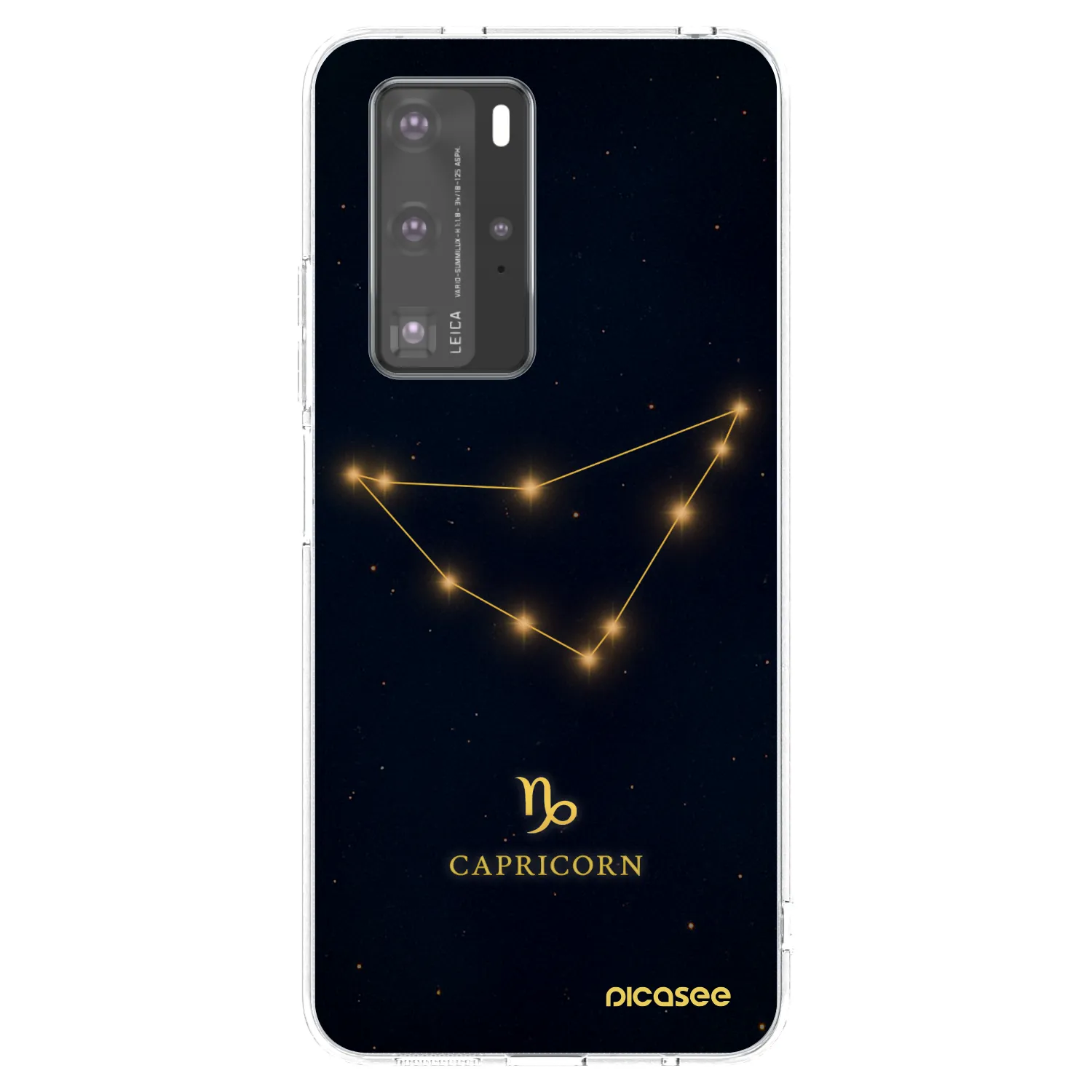Picasee silikonski prozorni ovitek za Huawei P40 Pro - CAPRICORN