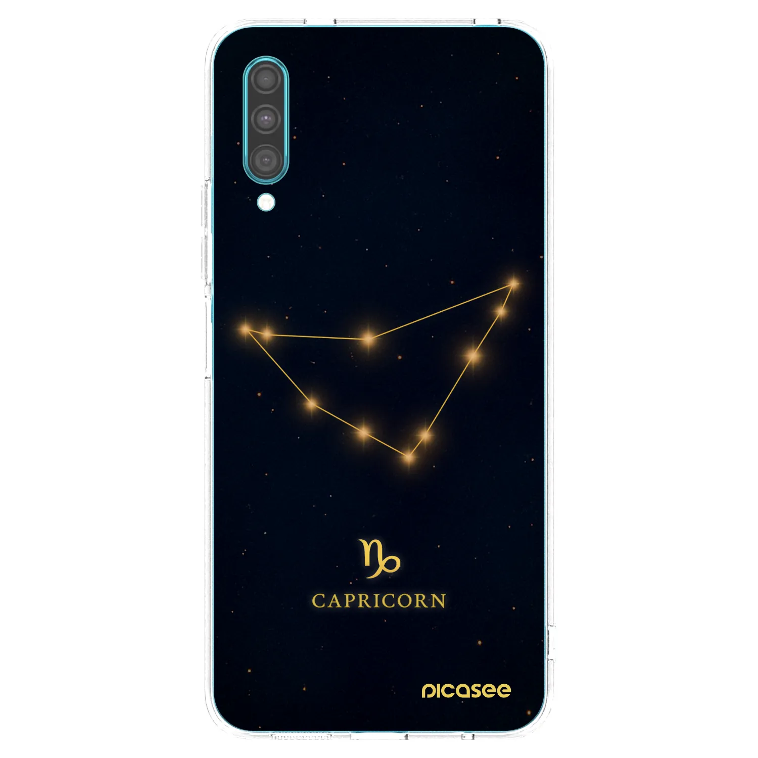 Picasee silikonski prozorni ovitek za Samsung Galaxy A30s A307F - CAPRICORN