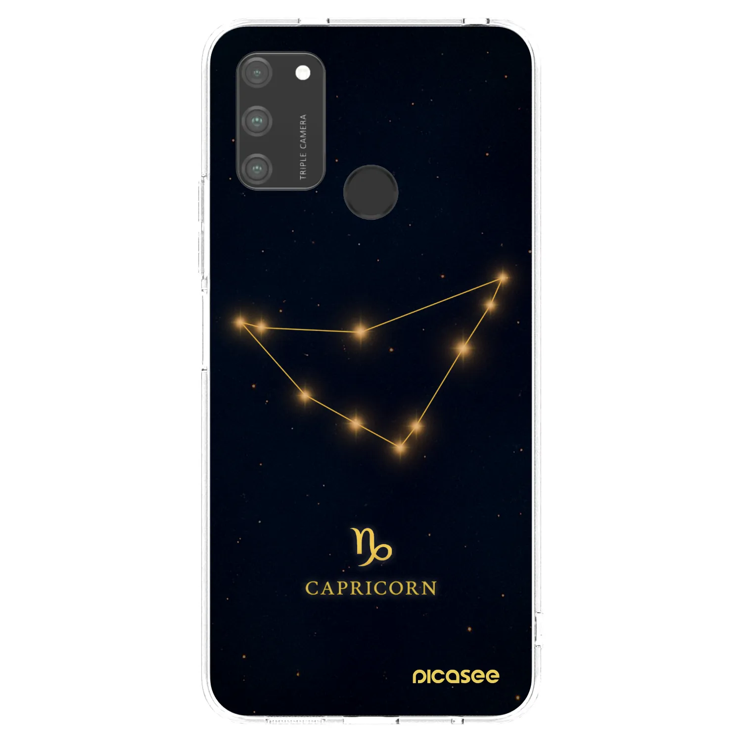 Picasee silikonski prozorni ovitek za Honor 9A - CAPRICORN