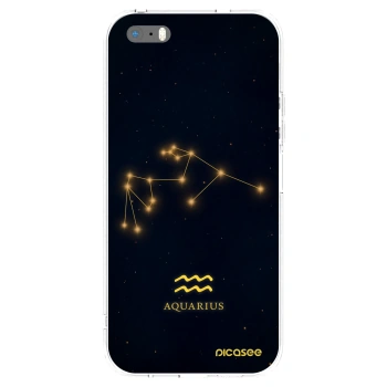 Picasee silikonski prozorni ovitek za Apple iPhone 6 Plus/6S Plus - AQUARIUS