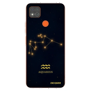 Picasee silikonski prozorni ovitek za Xiaomi Redmi 9C - AQUARIUS