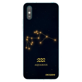 Picasee silikonski prozorni ovitek za Xiaomi Redmi 9A - AQUARIUS