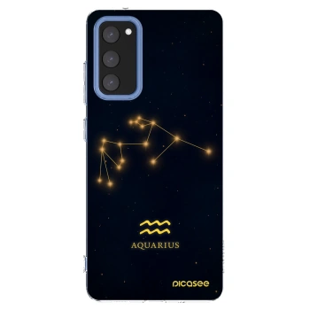 Picasee silikonski prozorni ovitek za Samsung Galaxy S20 FE - AQUARIUS