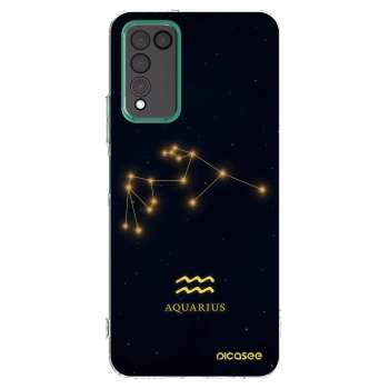 Picasee silikonski prozorni ovitek za Honor 10X Lite - AQUARIUS