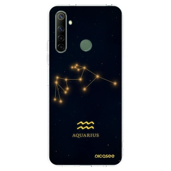 Picasee silikonski prozorni ovitek za Realme 6i - AQUARIUS