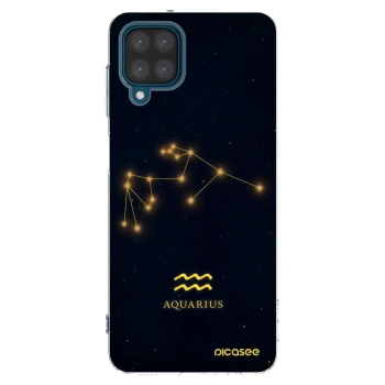 Picasee silikonski prozorni ovitek za Samsung Galaxy A12 A125F - AQUARIUS