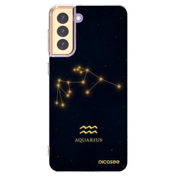 Picasee silikonski prozorni ovitek za Samsung Galaxy S21+ 5G G996F - AQUARIUS