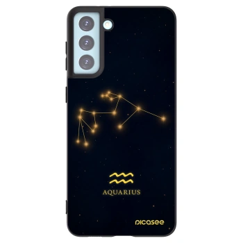 Picasee silikonski črni ovitek za Samsung Galaxy S21+ 5G G996F - AQUARIUS
