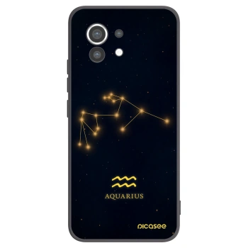 Picasee silikonski črni ovitek za Xiaomi Mi 11 - AQUARIUS