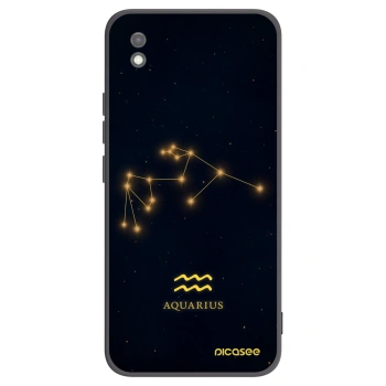 Picasee silikonski črni ovitek za Xiaomi Redmi 9AT - AQUARIUS