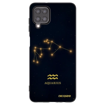 Picasee silikonski črni ovitek za Samsung Galaxy M12 M127F - AQUARIUS