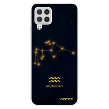 Picasee silikonski prozorni ovitek za Samsung Galaxy A22 A225F 4G - AQUARIUS