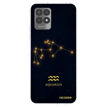Picasee silikonski prozorni ovitek za Realme 8i - AQUARIUS